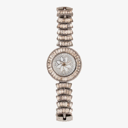 Crystal Aura Watch – Premium Elegant Wristwatch with Crystal Accents for Women